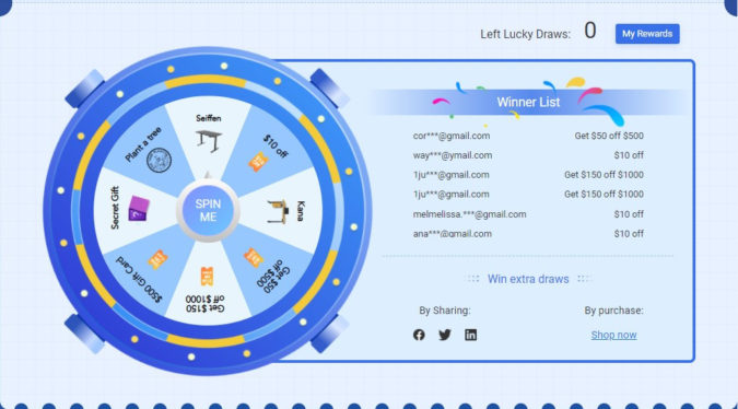 Spin and Win