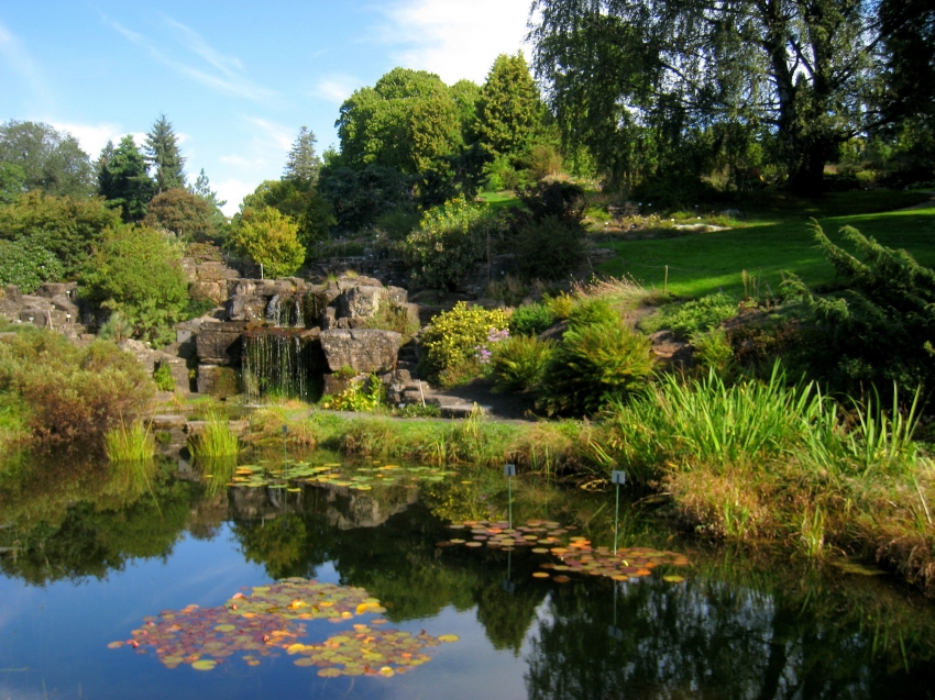 botanic gardens in Oslo, Norway