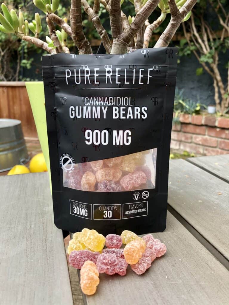 Pure Relief Cannabidiol Gummy Bears