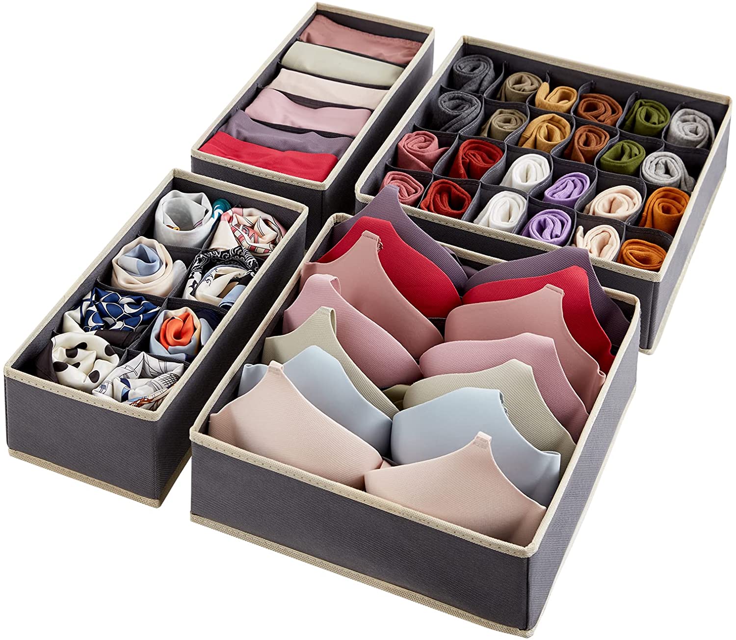 Lifewit Drawer Underwear Organizer