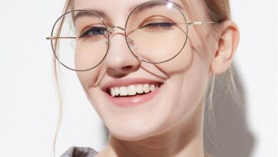 oversized glasses