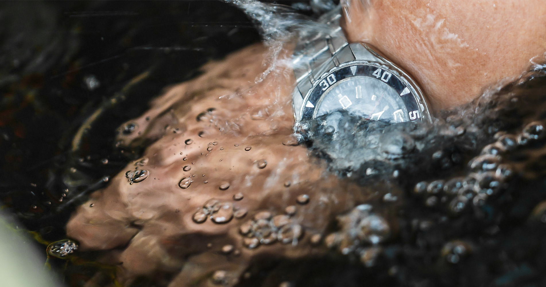 water resistant watch