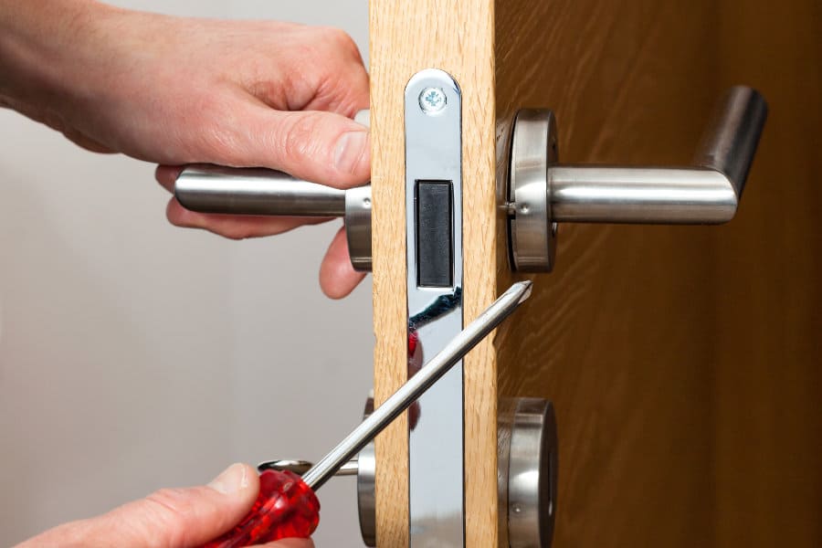 fix loose doorknobs