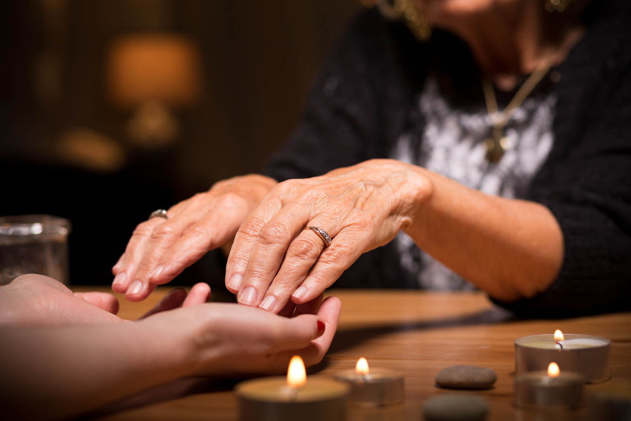 consult a psychic medium