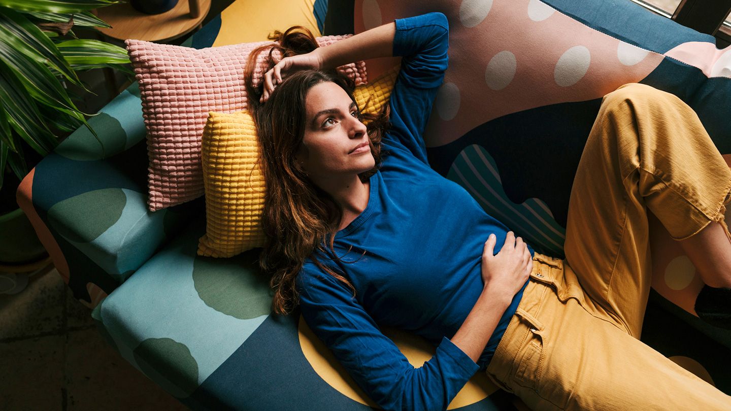 woman sleeping