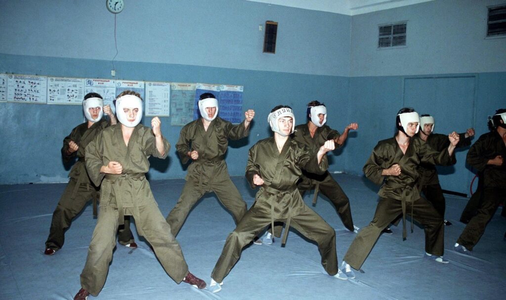 Studients at a top secret Russian spy school