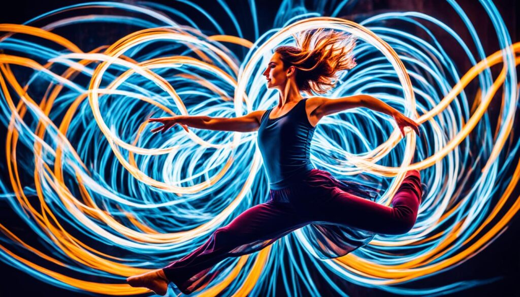 kinetic light painting photography