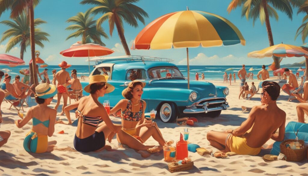 retro beach party retro beach party