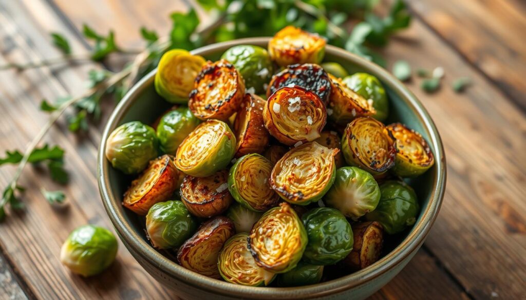 Crispy Air Fryer Brussels Sprouts