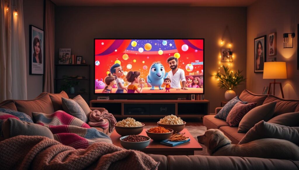 How to prepare for a family movie night