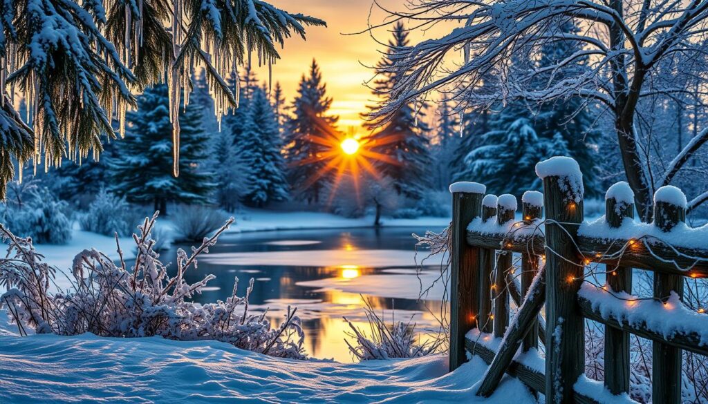 winter wonderland landscapes
