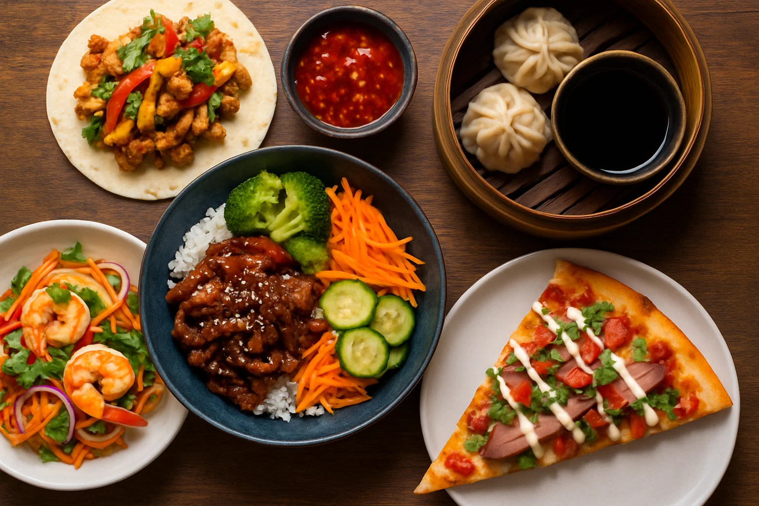 When Cultures Collide on a Plate: The Rise of Global Fusion Cuisine