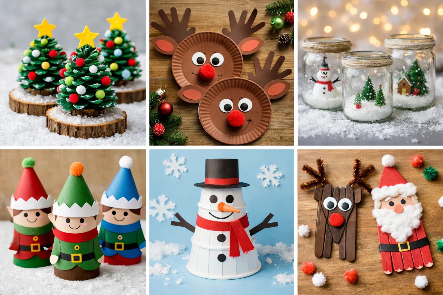 10 Easy & Adorable Christmas Crafts Kids Will Love