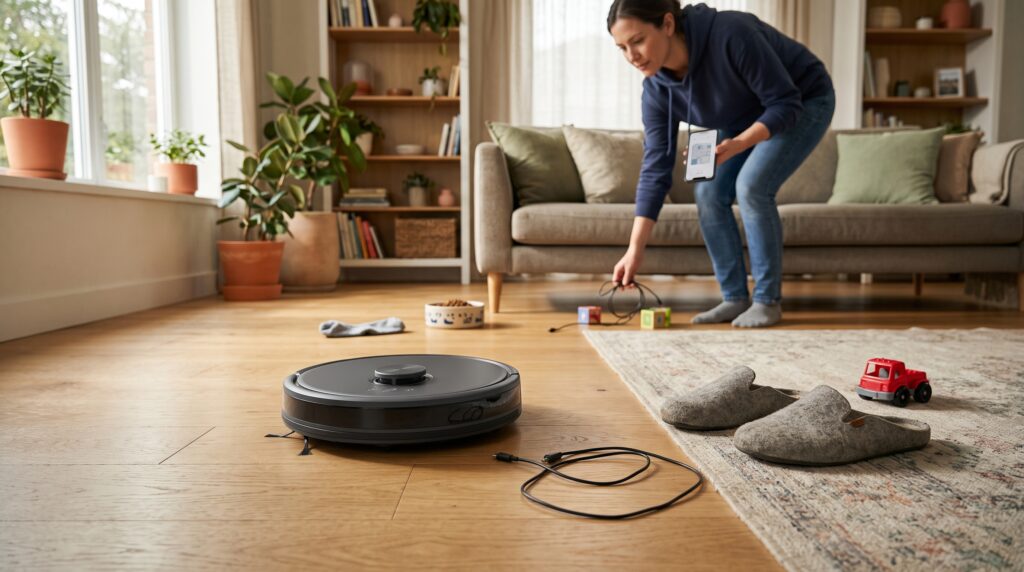 Obstacle Avoidance and Everyday Household Clutter