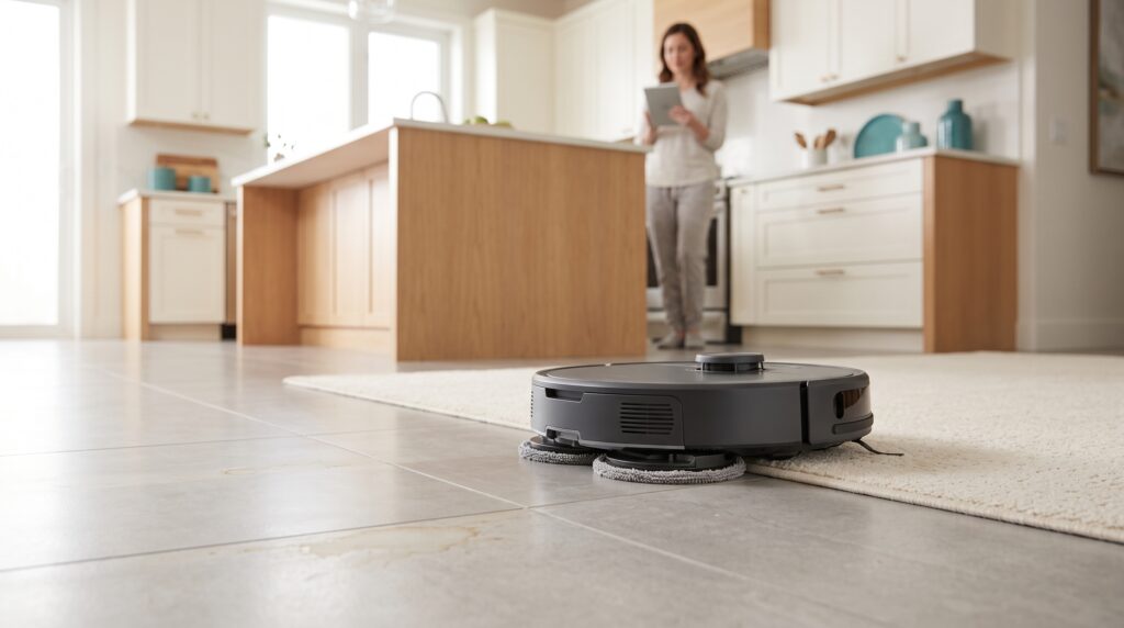 Vacuum-and-Mop Features for Different Floors